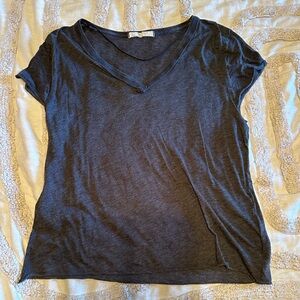 Gray Free People Shirt